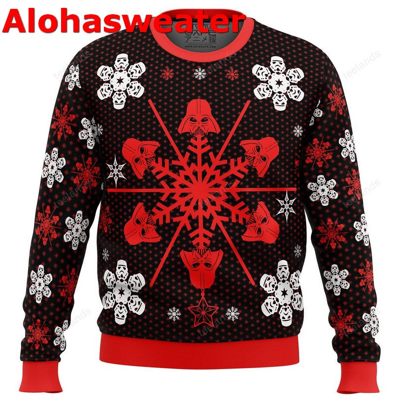 Empire snowflakes Ugly Christmas Sweater - Holiday Gift product image