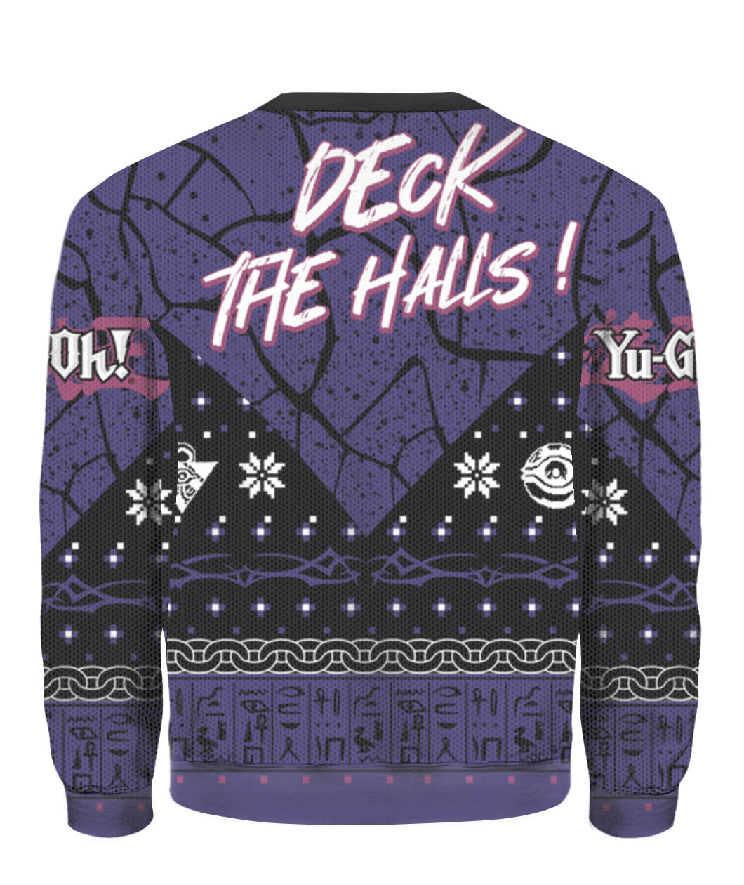 His Time To Yule Yugi Oh 3D Ugly Christmas Sweater - Gift Idea product image 2