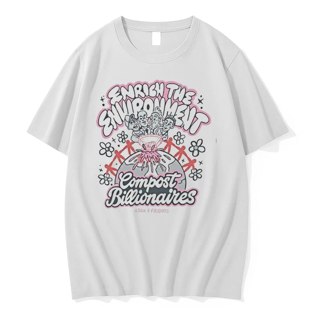 Enrien The Environment Compost Billionaires 0 Sweater - Adult & Kids T-Shirts, Sweatshirts & Hoodies apparel design preview 1
