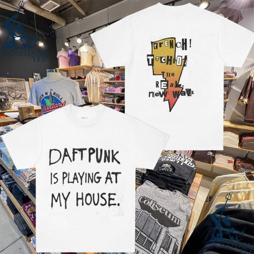 Enter The Night Gallery Daft Punk Is Playing At My - Adult & Kids T-Shirts, Sweatshirts & Hoodies apparel design preview 1