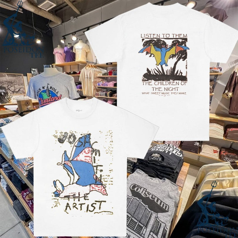 Enter The Night Gallery Josh Snifi Artist Listen To - Adult & Kids T-Shirts, Sweatshirts & Hoodies apparel design preview 1