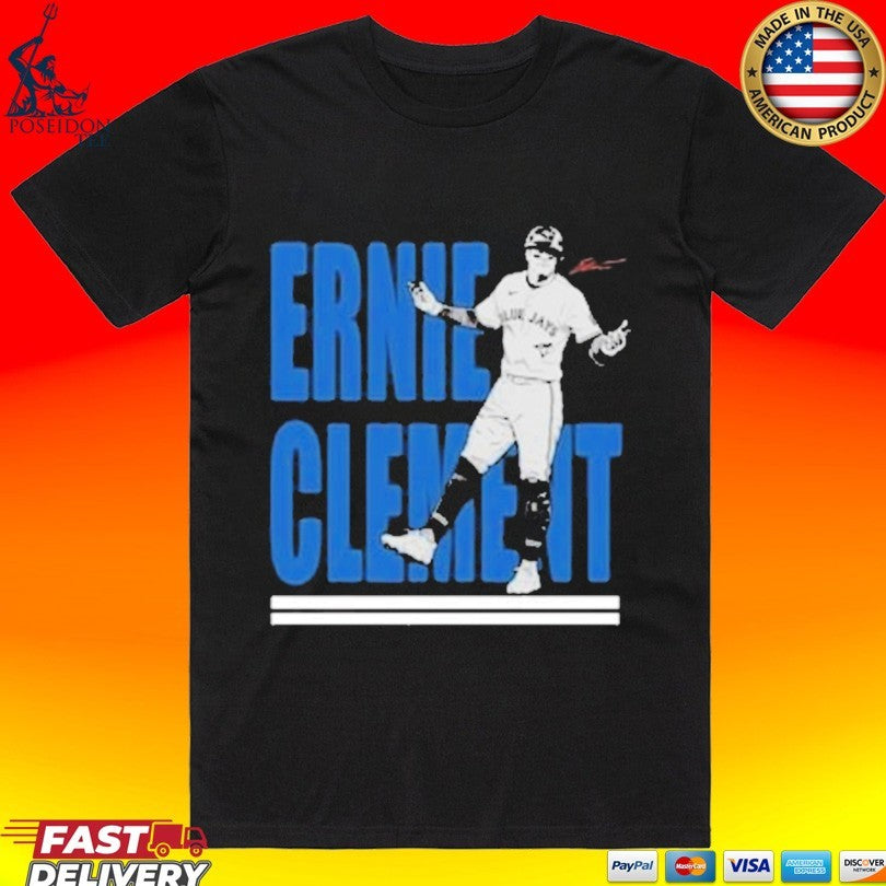 Ernie Clement Vintage - Adult & Kids T-Shirts, Sweatshirts & Hoodies apparel design preview 1