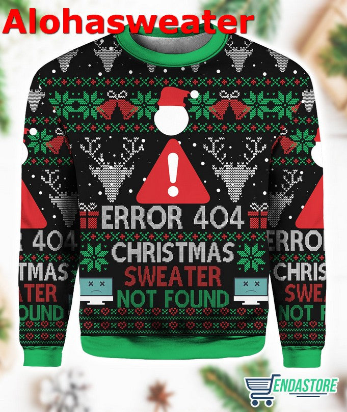 Error 404 Christmas Sweater - Holiday Gift product image