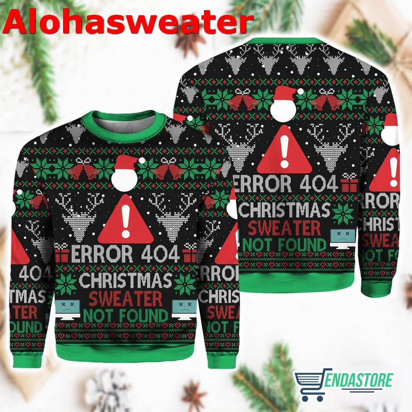 Error 404 Christmas Sweater - Holiday Gift product image 3