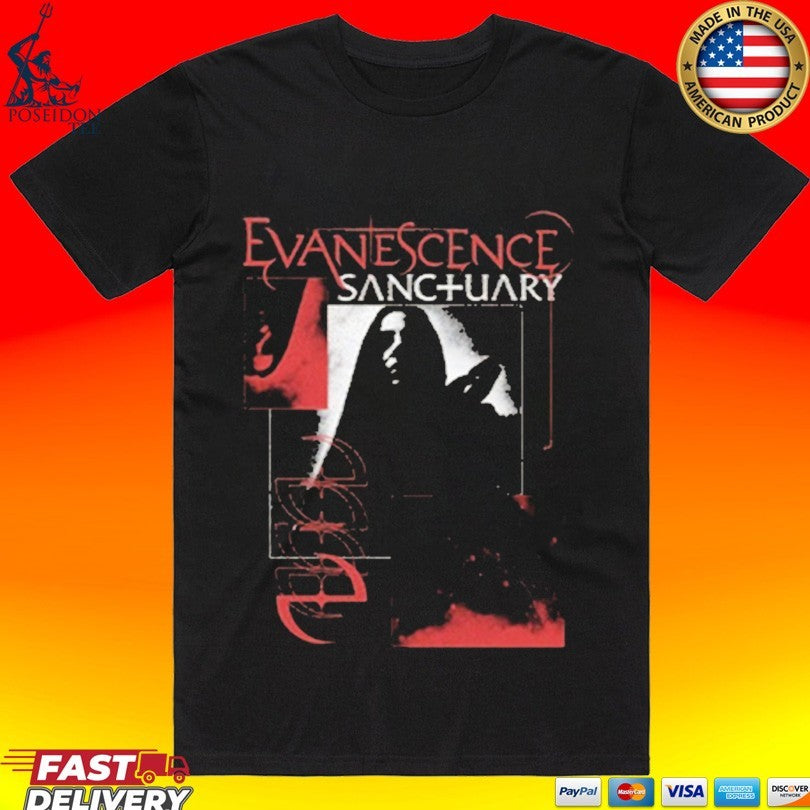 Evanescence Mixed Color Sanctuary - Adult & Kids T-Shirts, Sweatshirts & Hoodies apparel design preview 1