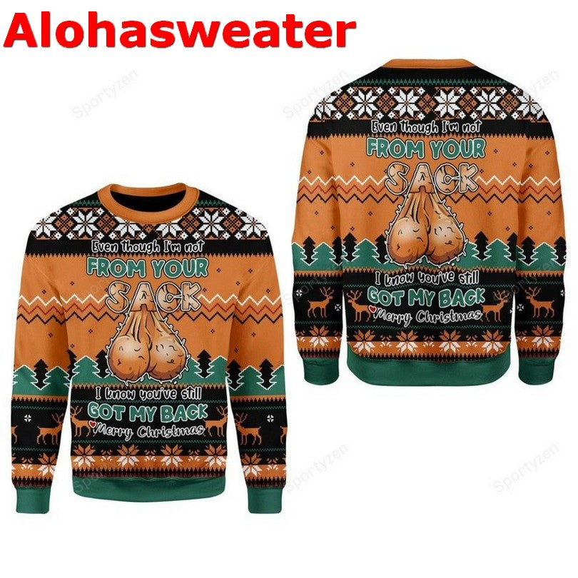 Empire snowflakes Ugly Christmas Sweater - Holiday Gift product image 2