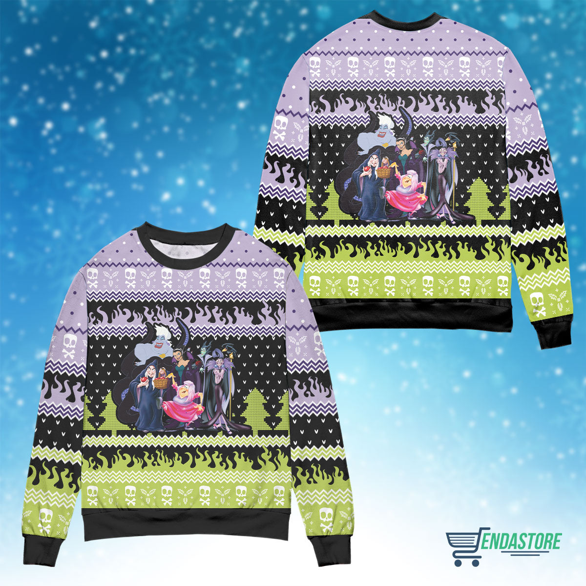 Villains 3D Christmas Sweater - Holiday Gift product image 4