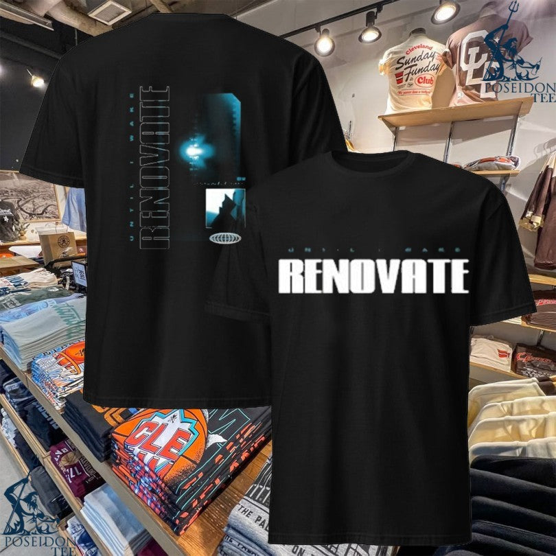Fearless Records Until I Wake Renovate Logo - Adult & Kids T-Shirts, Sweatshirts & Hoodies apparel design preview 1