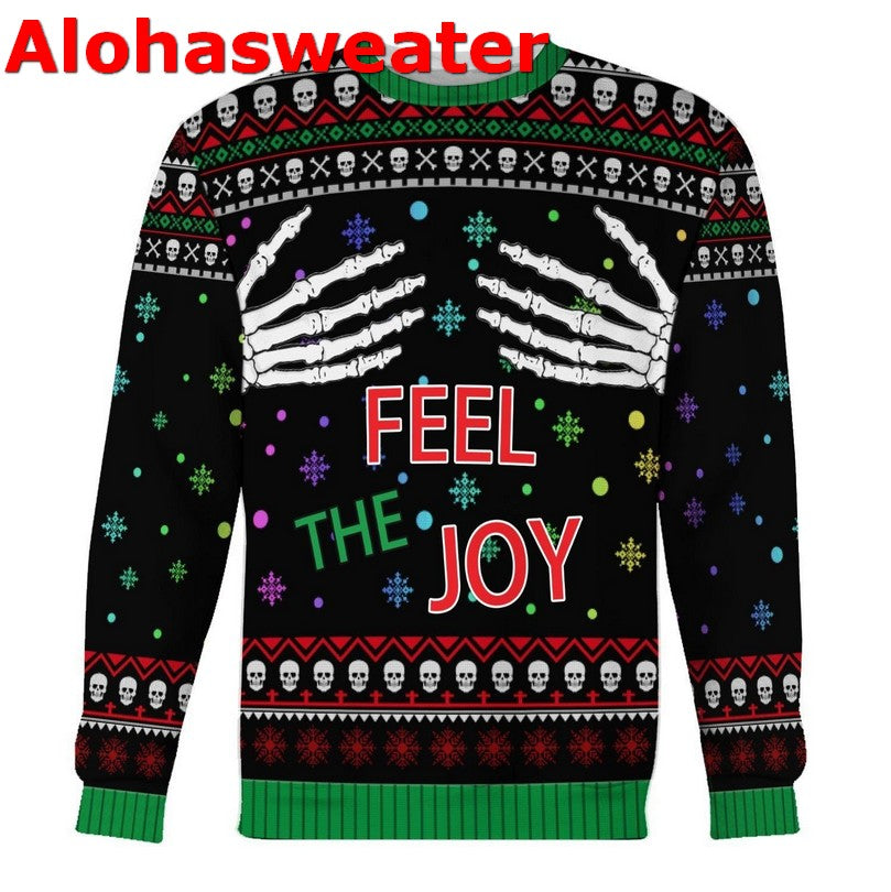 Feel the joy Christmas Sweater - Holiday Gift product image 2