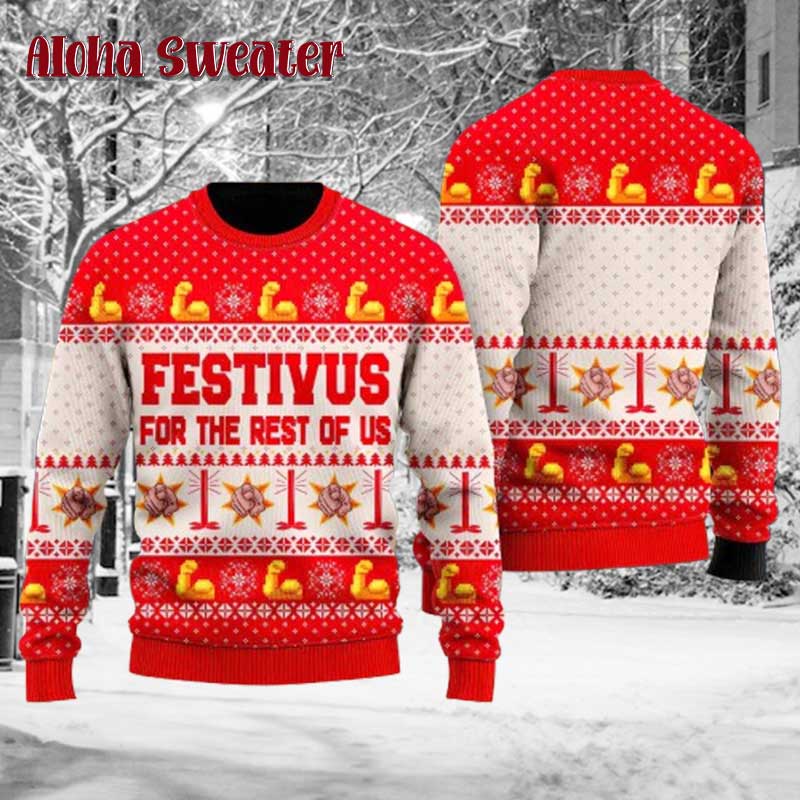 George Costanza Seinfeld Ugly Christmas Sweater - Holiday Gift product image 5