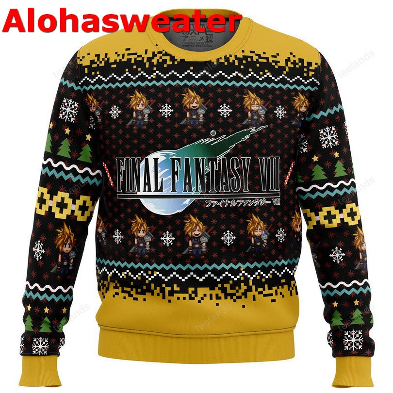 Final Fantasy Ugly Christmas Sweater - Holiday Gift product image 2