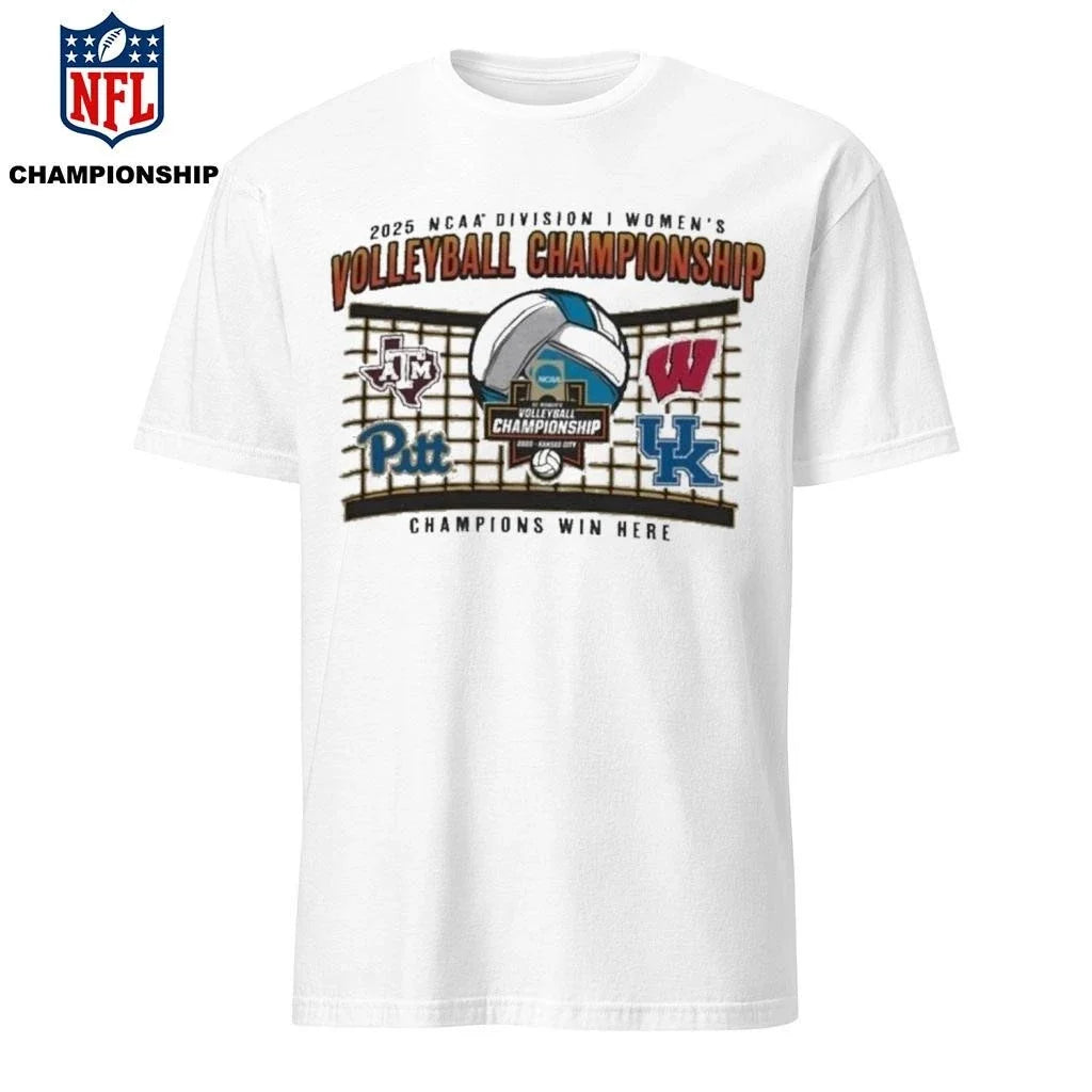 Final Four 2025 NCAA Division I Women's Volleyball - Adult & Kids T-Shirts, Sweatshirts & Hoodies apparel design preview 1