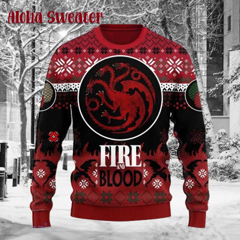 Game Of Fries Game Of Thrones Ugly Christmas Sweater - Holiday Gift product image 3