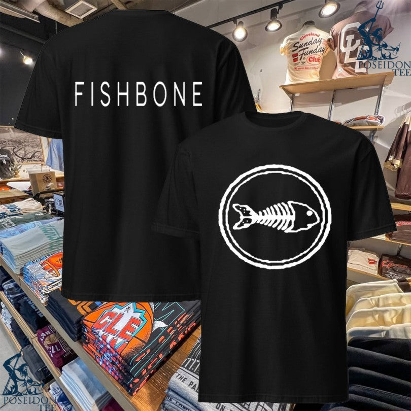 Fishbone Logo Black - Adult & Kids T-Shirts, Sweatshirts & Hoodies apparel design preview 1