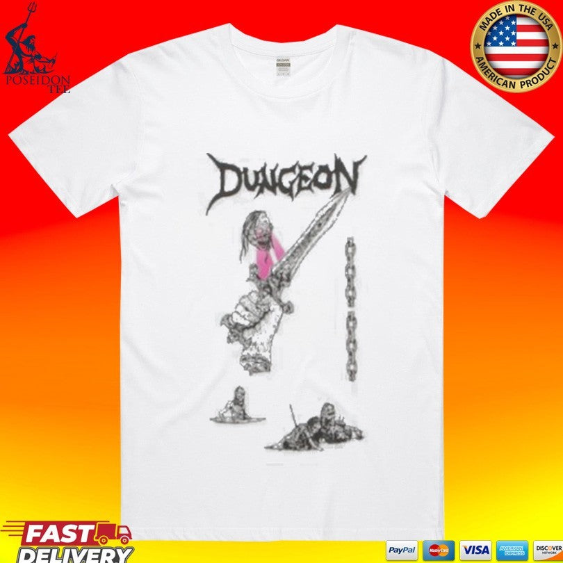 Flatspot Dungeon Power Of The Sword - Adult & Kids T-Shirts, Sweatshirts & Hoodies apparel design preview 1