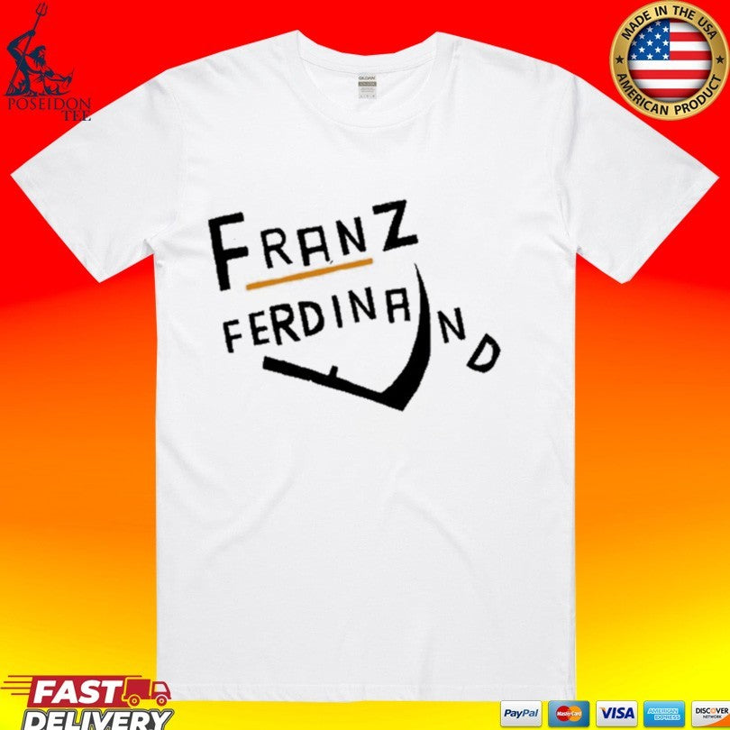 Franz Ferdinand White Scythe - Adult & Kids T-Shirts, Sweatshirts & Hoodies apparel design preview 1