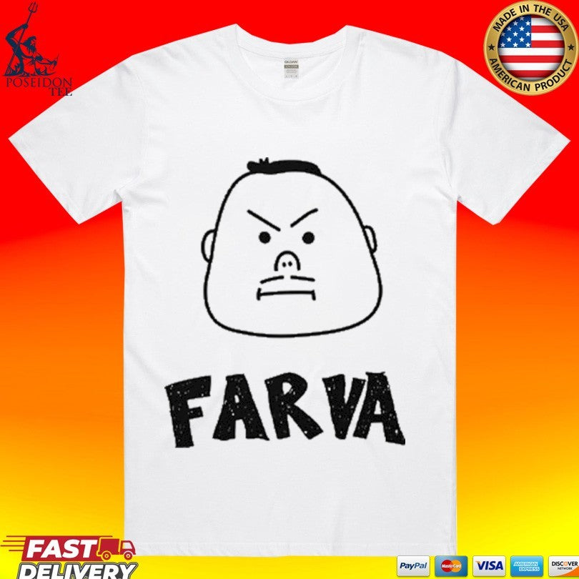 Funny Farva Bachelor Party Drawing Cartoon Big Head - Adult & Kids T-Shirts, Sweatshirts & Hoodies apparel design preview 1