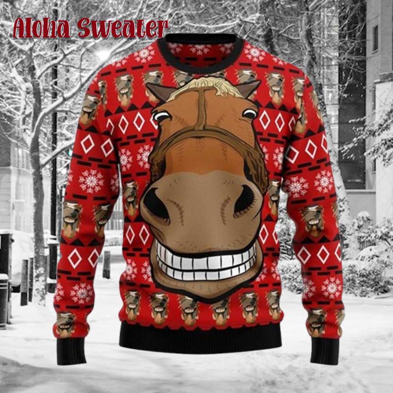 Dinosaur Western Xmas Cowboy Ugly Christmas Sweater - Holiday Gift product image 2