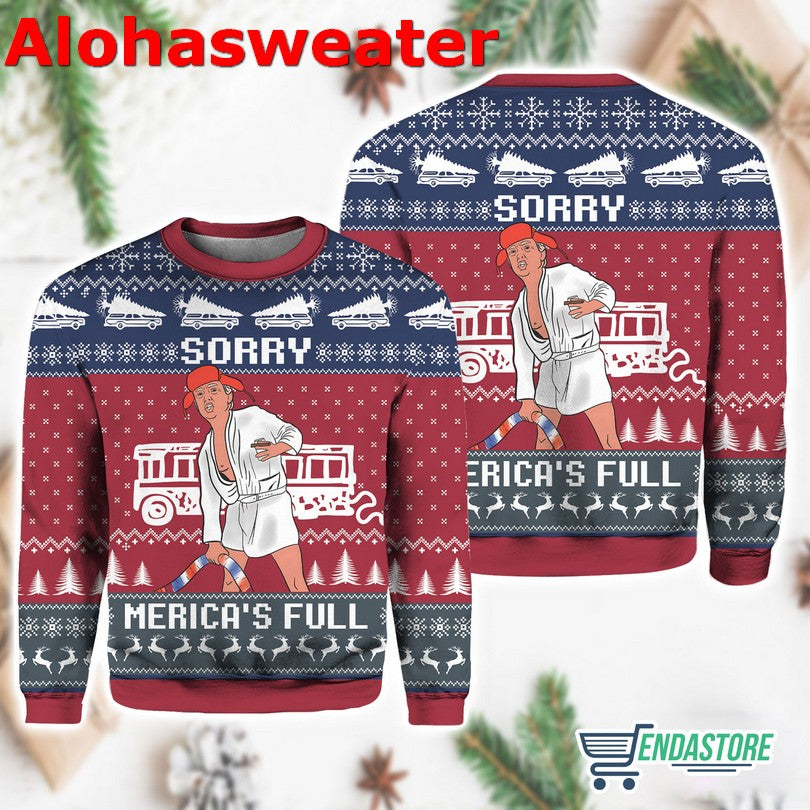 Funny Shitters Full Donald Trump Ugly Christmas Sweater - Holiday Gift product image 2