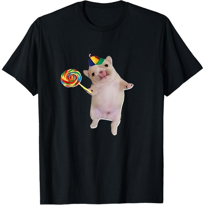 Funny Silly Dog Lollipop Meme - Adult & Kids T-Shirts, Sweatshirts & Hoodies apparel design preview 1