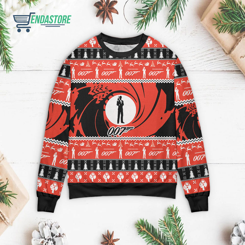 007 Detective 3D Christmas Sweater - Holiday Gift product image 2
