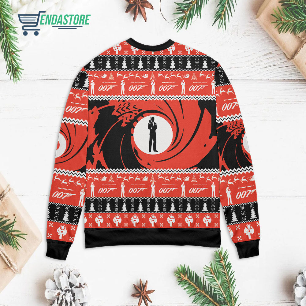 007 Detective 3D Christmas Sweater - Holiday Gift product image 3