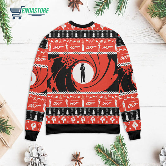 007 Detective 3D Christmas Sweater - Holiday Gift product image 3