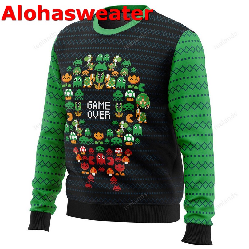 Game over Ugly Christmas Sweater - Holiday Gift product image 3