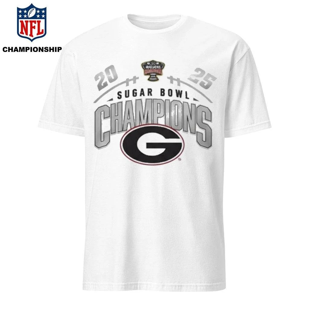 Georgia Bulldogs Sugar Bowl Champs 2026 Win The - Adult & Kids T-Shirts, Sweatshirts & Hoodies apparel design preview 1