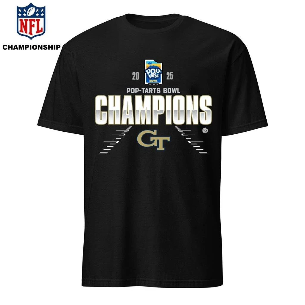 Georgia Tech Yellow Jackets 2025 Pop-Tarts Bowl - Adult & Kids T-Shirts, Sweatshirts & Hoodies apparel design preview 1