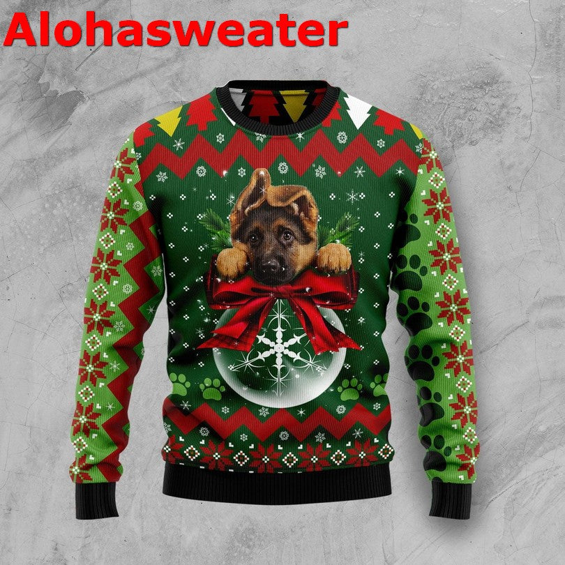 German shepherd Christmas Sweater - Holiday Gift product image