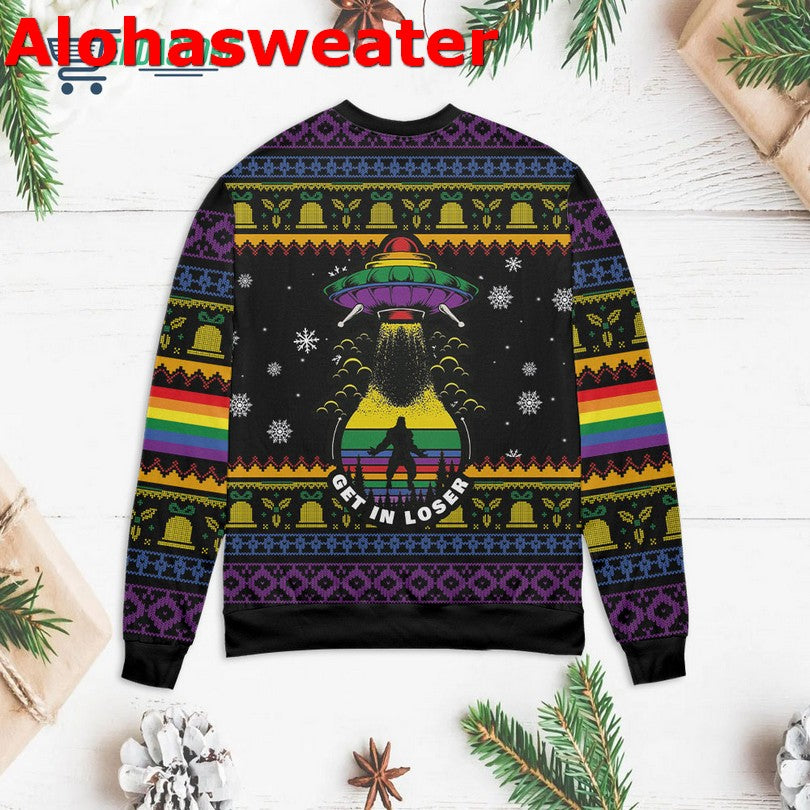 Get in loser Christmas Sweater - Holiday Gift product image 2