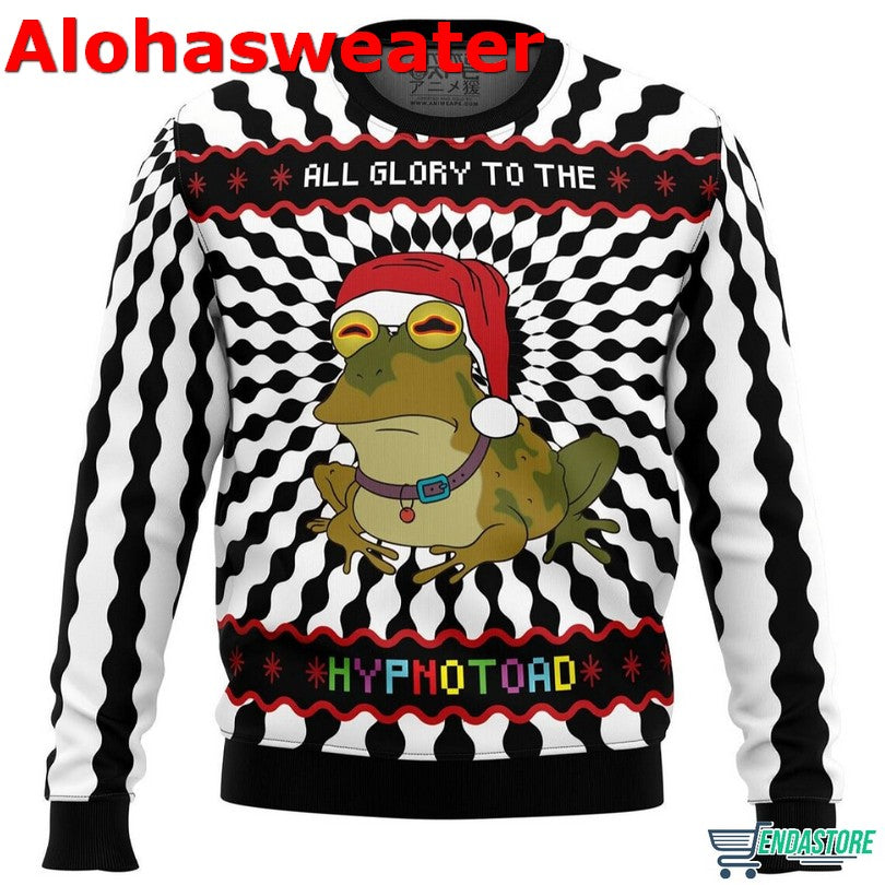 Glory To The Hypnotoad Ugly Christmas Sweater - Holiday Gift product image