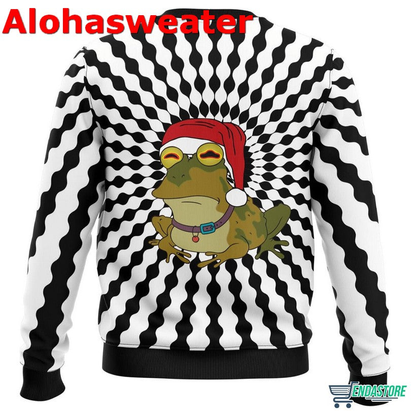 Glory To The Hypnotoad Ugly Christmas Sweater - Holiday Gift product image 2
