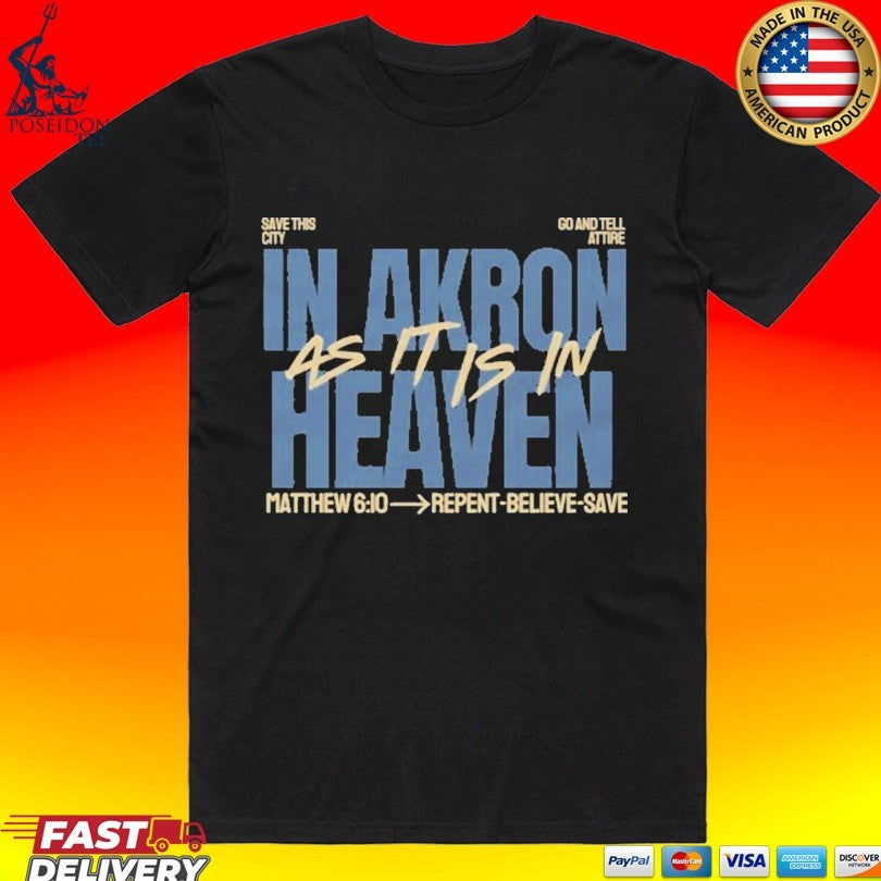 Go And Tell Attire Revival Akron - Adult & Kids T-Shirts, Sweatshirts & Hoodies apparel design preview 1
