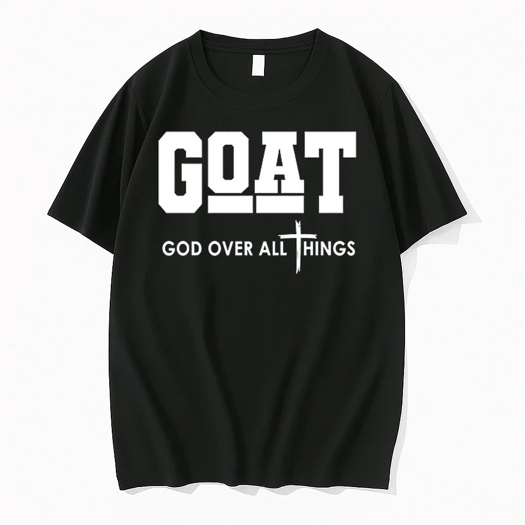 Goat God Over All Things 0 Sweater - Adult & Kids T-Shirts, Sweatshirts & Hoodies apparel design preview 1