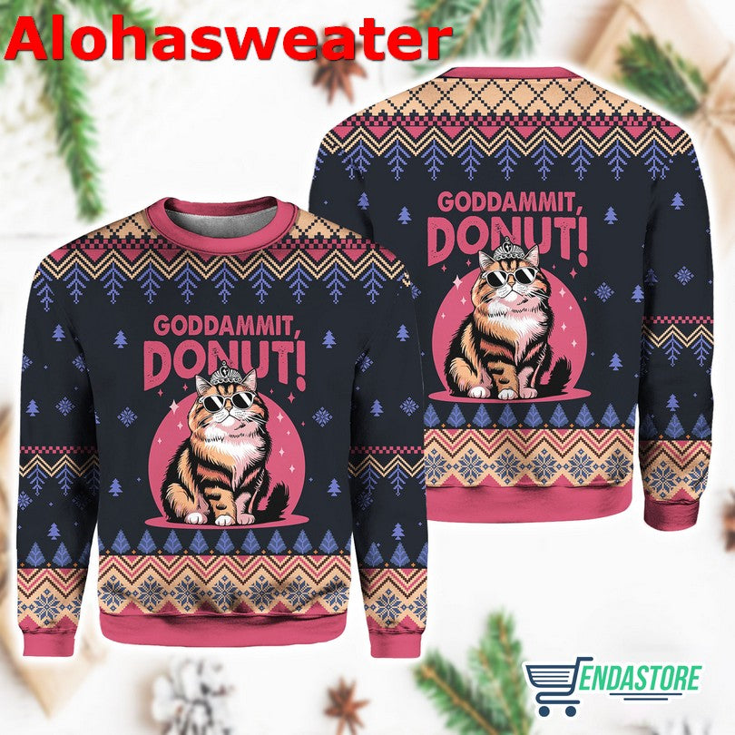Golden Eye Ugly Christmas Sweater - Holiday Gift product image 2