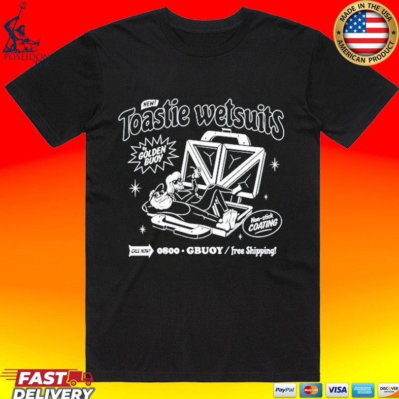 Golden Boy Toastie Wetsuits 0800-gbuoy - Adult & Kids T-Shirts, Sweatshirts & Hoodies apparel design preview 1