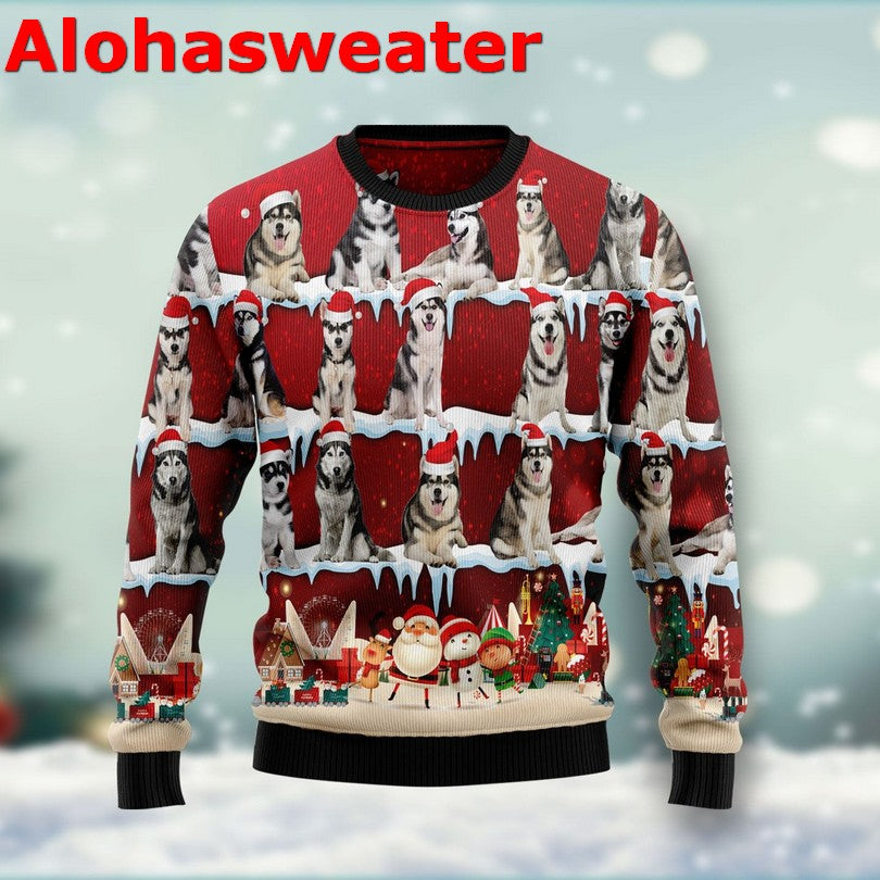 Golden Eye v2 Ugly Christmas Sweater - Holiday Gift product image 4