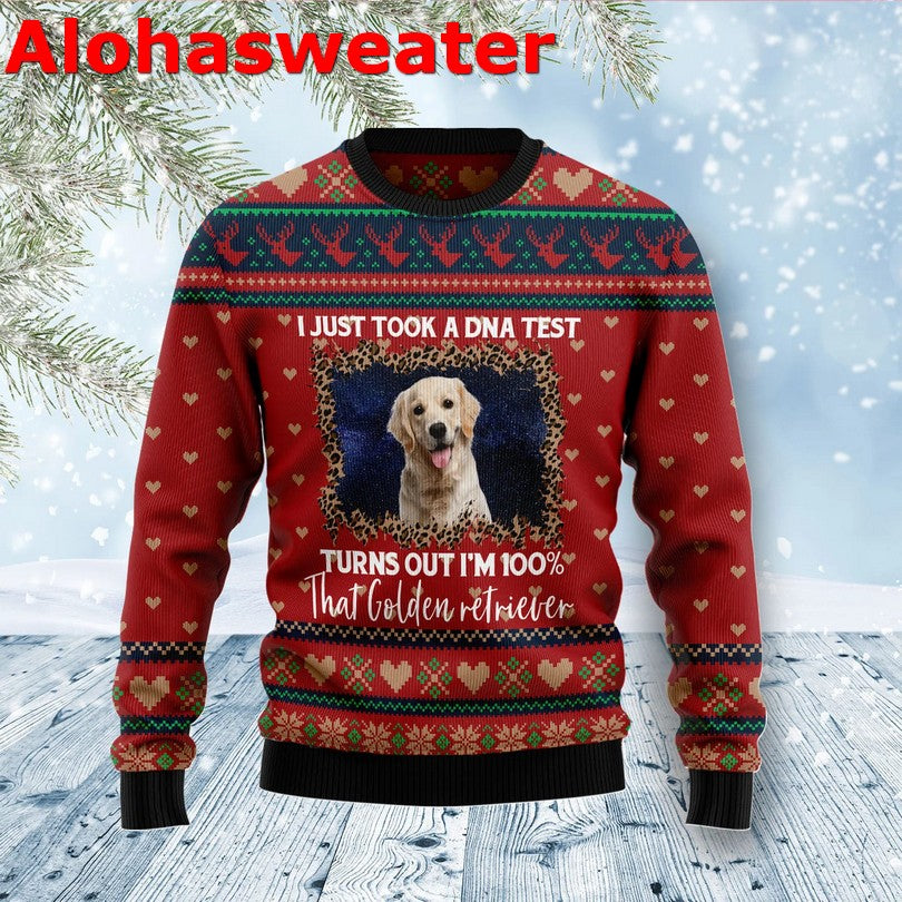 Golden Eye v2 Ugly Christmas Sweater - Holiday Gift product image 3