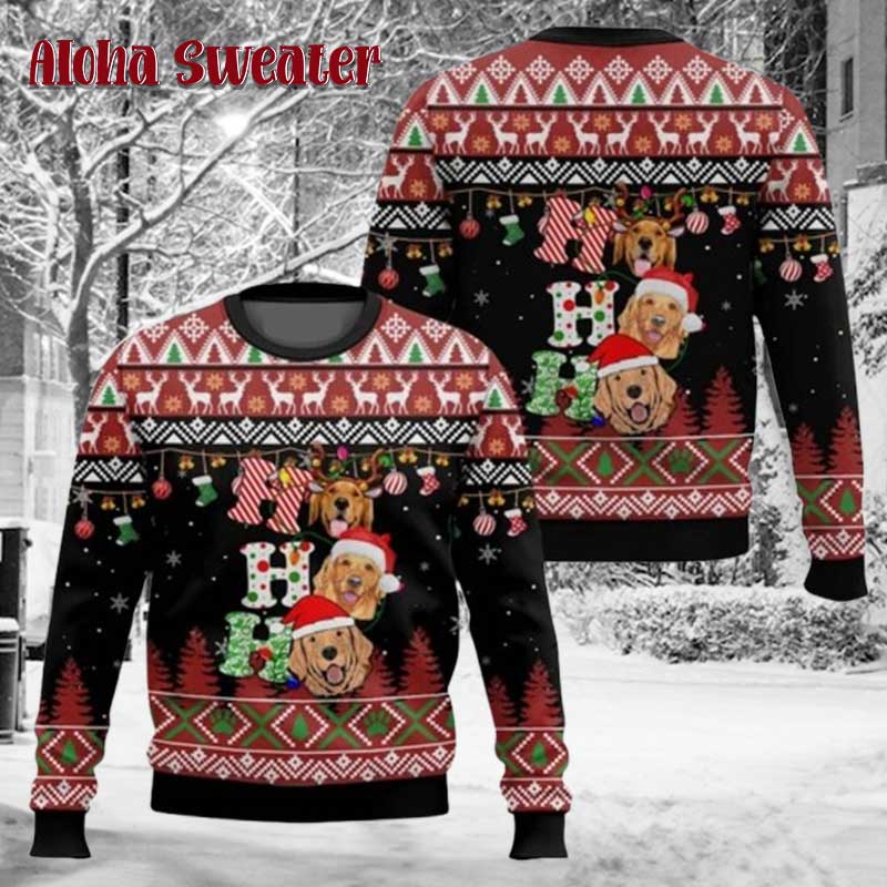 German Shepherd Ugly Christmas Sweater - Holiday Gift product image 2