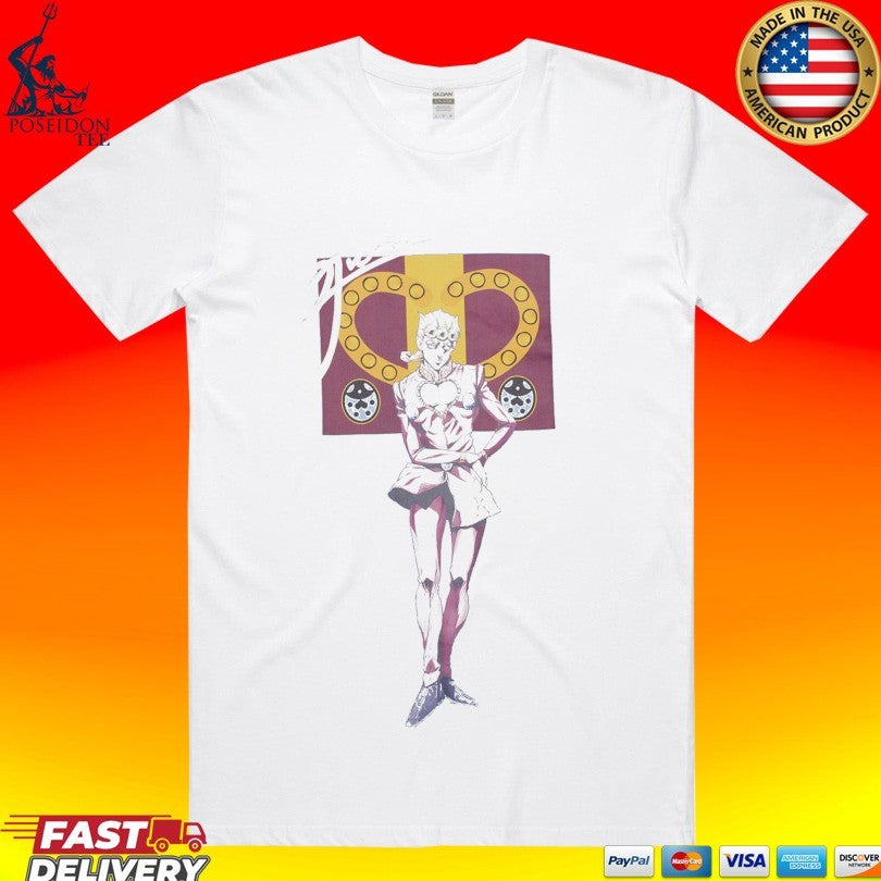 Golden Wind Giorno Chambray - Adult & Kids T-Shirts, Sweatshirts & Hoodies apparel design preview 1