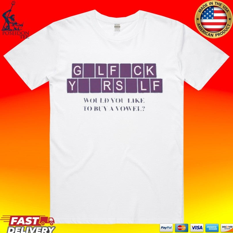 Golf Wang Would You Like To Buy A Vowel - Adult & Kids T-Shirts, Sweatshirts & Hoodies apparel design preview 1