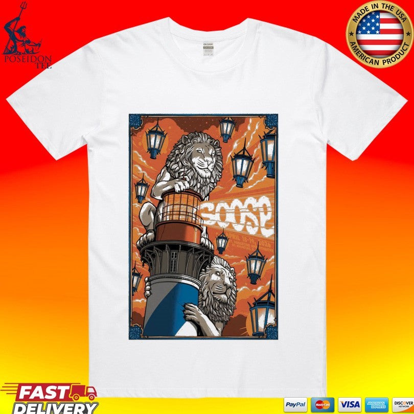 Goose April 18-19, 2026 St. Augustine Amphitheatre, - Adult & Kids T-Shirts, Sweatshirts & Hoodies apparel design preview 1