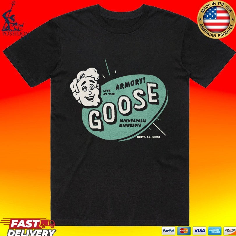 Goose Armory Minneapolis MN September 2024 Event - Adult & Kids T-Shirts, Sweatshirts & Hoodies apparel design preview 1