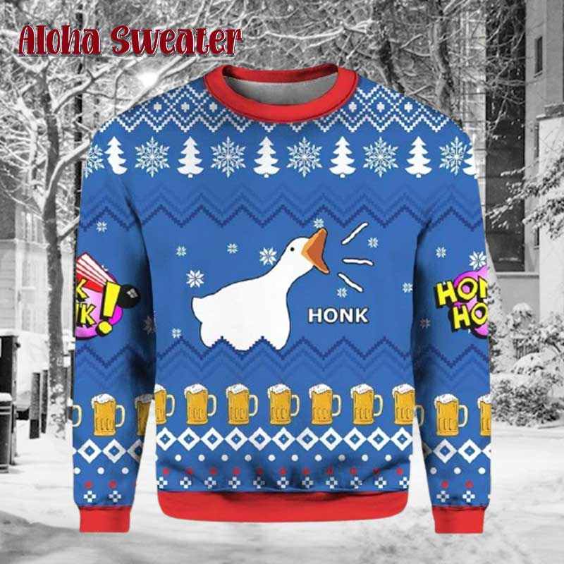 The Untitled Goose Ugly Christmas Sweater - Holiday Gift product image 5