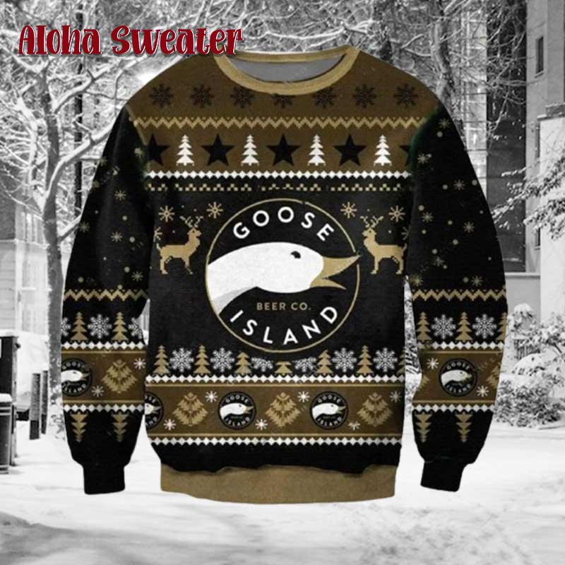 Goose Honk Funny Xmas Ugly Christmas Sweater - Holiday Gift product image 2