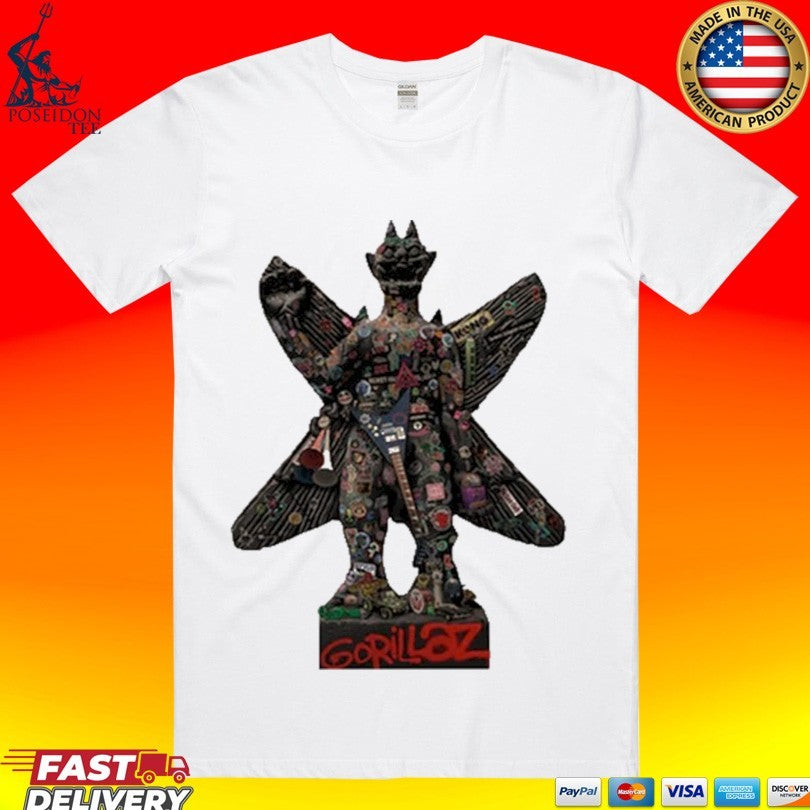 Gorillaz Pazuzu - Adult & Kids T-Shirts, Sweatshirts & Hoodies apparel design preview 1