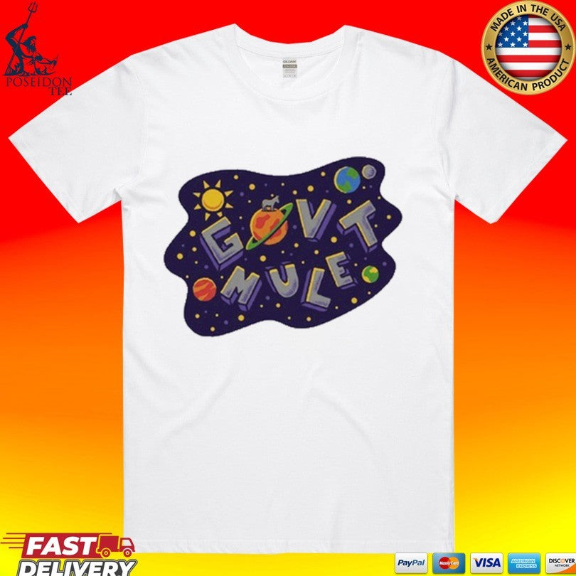 Gov't Mule Spring Tour 2026 Space - Adult & Kids T-Shirts, Sweatshirts & Hoodies apparel design preview 1