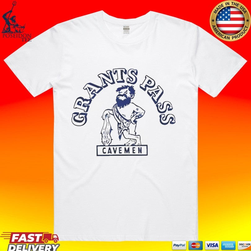 Grants Pass Cavemen - Adult & Kids T-Shirts, Sweatshirts & Hoodies apparel design preview 1